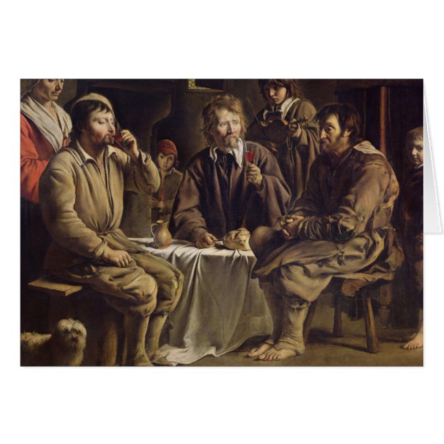 Die Mahlzeit des Bauers, 1642 (Vorderseite (Horizontal))