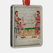 Die Mahlzeit, von 'De Universo' Silbernes Ornament (Rechts)