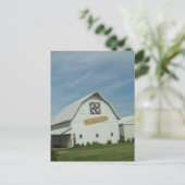 Die Mais-Scheune Washington County Iowa Postkarte (Stehend Vorderseite)