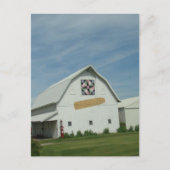 Die Mais-Scheune Washington County Iowa Postkarte (Vorderseite)