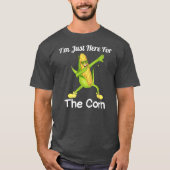 Die Maisfarm für Männer Maisweibchen auf dem Cob T-Shirt (Vorderseite)