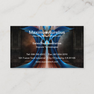 Die Majestät der Arsencia Business Card Visitenkarte