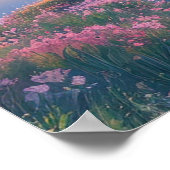 Die Majestät der Natur in der Dämmerung Poster (Ecke)