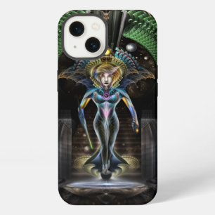 Die Majestät der Trilia-Fractal-Fantasie-Porträt iPhone 13 Hülle
