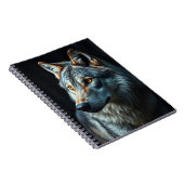 "Die Majestät der Wildnis: Die Alpha im Wald" Notizblock (Rechte Seite)