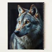 "Die Majestät der Wildnis: Die Alpha im Wald" Planer (Rückseite)