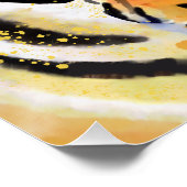 Die Majestät erobern: Ein Tigerblick Poster (Ecke)