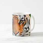 Die majestätische Lebensspanne eines Tigers Kaffeetasse (VorderseiteRechts)