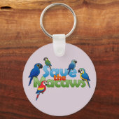 Die Makaws gerettet Schlüsselanhänger (Vorderseite)