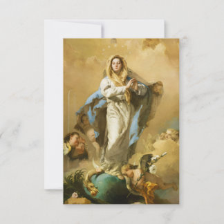 Die makellose Empfängnis von Giovanni B. Tiepolo