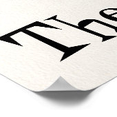 Die Malerei der Hierophant Major Arcana Tarot Card Poster (Ecke)