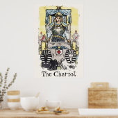 Die Malerei der wichtigsten arkanischen Tarot-Kart Poster (Küche)
