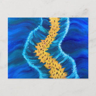 Die Malerei im Roten Meer Postkarte