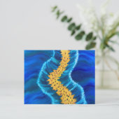 Die Malerei im Roten Meer Postkarte (Stehend Vorderseite)