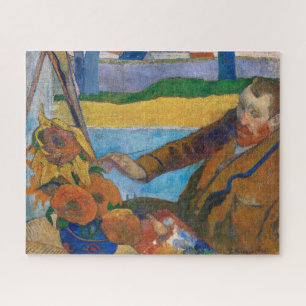 Die Malerin der Sonnenblumen   Paul Gauguin   Puzzle