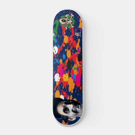 Die Malerin Skateboard (Vorne)