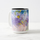 Die Malerin Zweifarbige Tasse (Vorderseite Links)