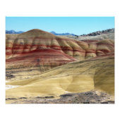 Die malerische Hügellandschaft Fotodruck (Vorne)