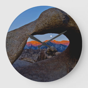 Die malerischen Alabama Hills eingebettet Große Wanduhr