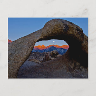 Die malerischen Alabama Hills eingebettet Postkarte