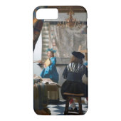 Die Malkunst Johannes Vermeer, 1666-1667 Case-Mate iPhone Hülle (Rückseite)