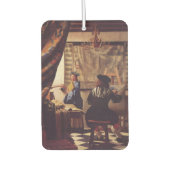 Die Malkunst von Johannes Vermeer Autolufterfrischer (Vorderseite)