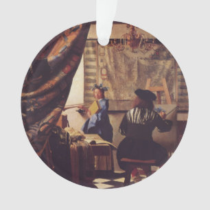 Die Malkunst von Johannes Vermeer Ornament