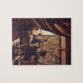 Die Malkunst von Johannes Vermeer Puzzle (Horizontal)