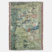 Die Mall, Central Park by Maurice Prendergast Decke (Vorderseite Vertikal)