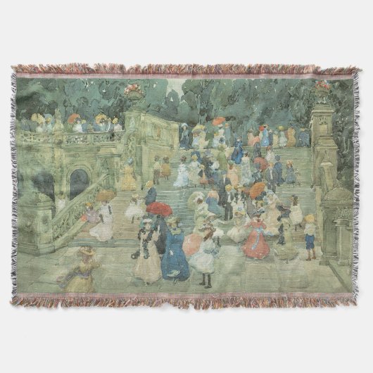 Die Mall, Central Park by Maurice Prendergast Decke (Vorderseite)