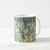 Die Mall, Central Park by Maurice Prendergast Kaffeetasse (VorderseiteRechts)