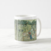 Die Mall, Central Park by Maurice Prendergast Kaffeetasse (VorderseiteRechts)