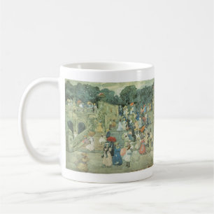 Die Mall, Central Park by Maurice Prendergast Kaffeetasse