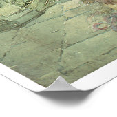 Die Mall, Central Park by Maurice Prendergast Poster (Ecke)