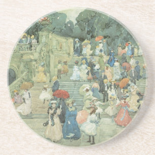 Die Mall, Central Park by Maurice Prendergast Untersetzer