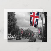 Die Mall, die Londoner Postkarte (Vorne/Hinten)