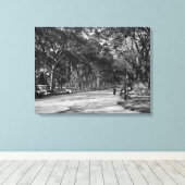 Die Mall im Central Park in New York City Leinwanddruck (Insitu (Holzboden))