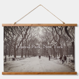 Die Mall Wandteppich Mit Holzrahmen