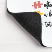 Die Mama der Autismus-Mama-Definition wird oft etw Mousepad (Ecke)