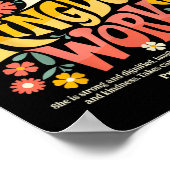 Die Mama der Blumenmutter Religion ist eine Art Poster (Ecke)