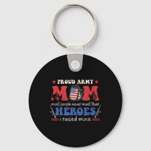 Die Mama des Kriegsveteranen, die ich als Heroes F Schlüsselanhänger