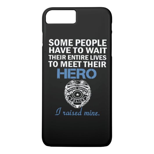 Die Mama des Polizei-Offiziers Case-Mate iPhone Hülle (Rückseite)