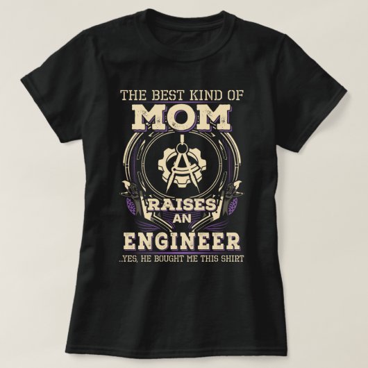 Die Mama des Stolosingenieurs T-Shirt (Design vorne)