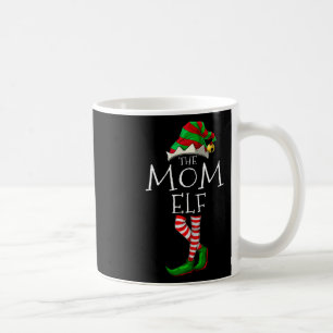 Die Mama Elf Spaß Weihnachten Matching Familie Paj Kaffeetasse