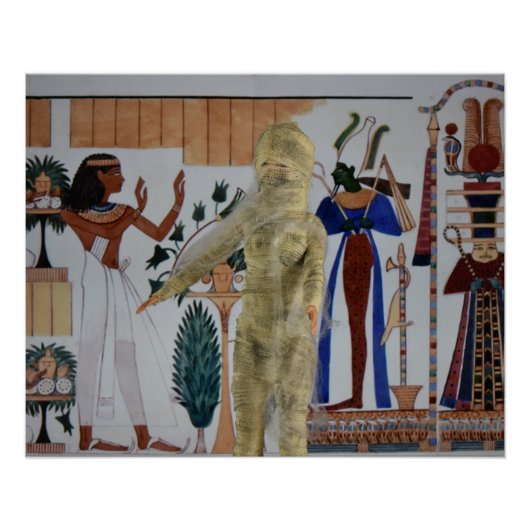 Die Mama Flucht aus Ägypten. Halloween Poster (Vorderseite)