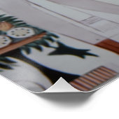 Die Mama Flucht aus Ägypten. Halloween Poster (Ecke)