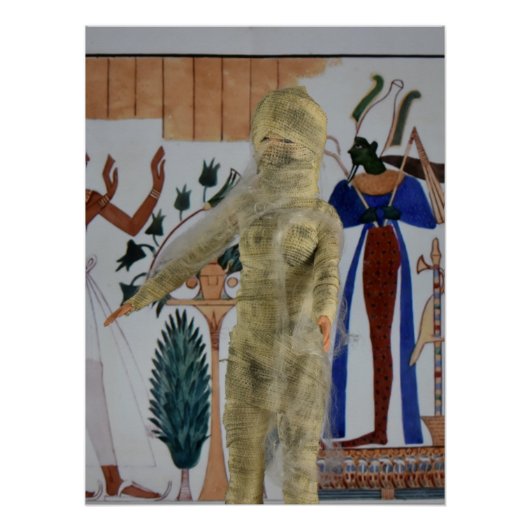 Die Mama Flucht aus Ägypten. Halloween Poster (Vorderseite)