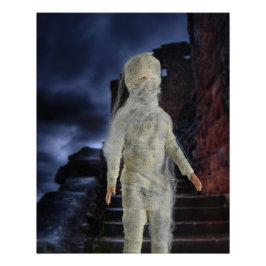 Die Mama Flucht aus Ägypten. Halloween Poster