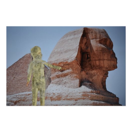 Die Mama Flucht aus Ägypten. Halloween Poster (Vorderseite)