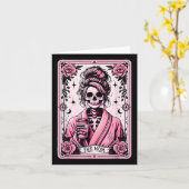 Die Mama Funny Tarot Card Skelettmütterchen Sku Karte (Gelbe Blume)
